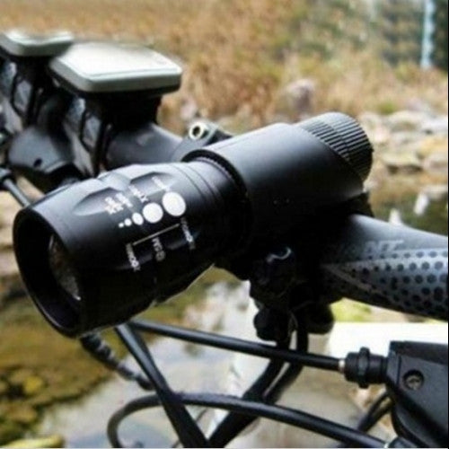 Bicycle Light Front Torch Waterproof with Torch Holder