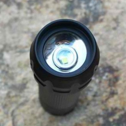 Black Mini Portable Led Flashlight