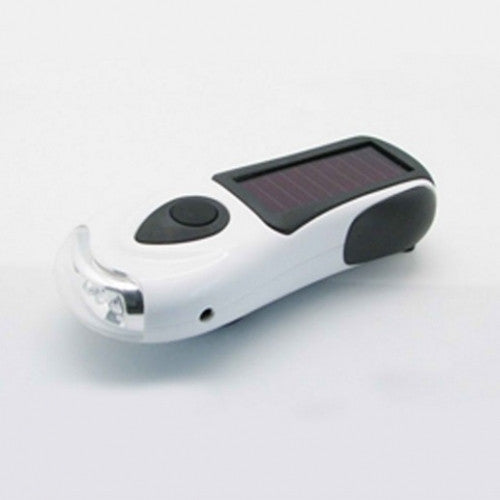 Portable 3 LED Hand-Cranked Solar Power