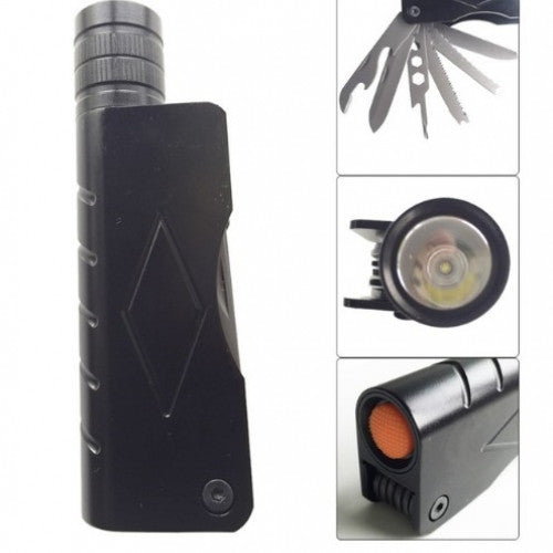 Multifunction Rechargable Outdoor LED Flashlight