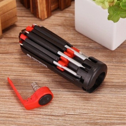 Multi function Folding Screwdriver with LED Lamp